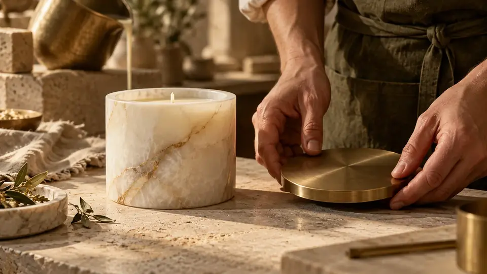 Handcrafted fragrance ritual